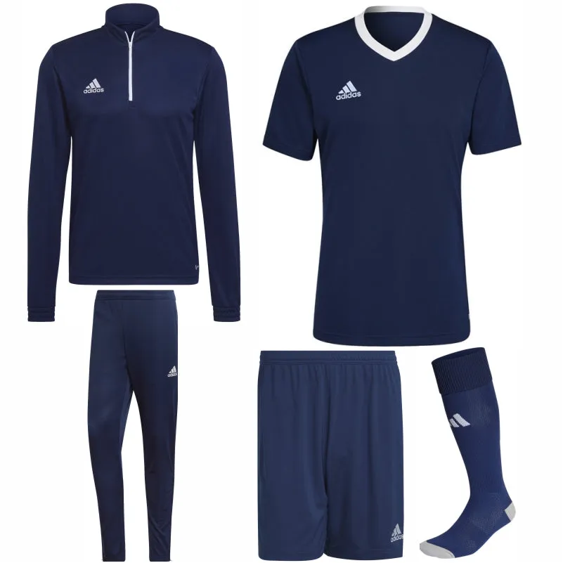 ADIDAS ENTRADA 22 TRAINING BUNDLE TEAM NAVY BLUE