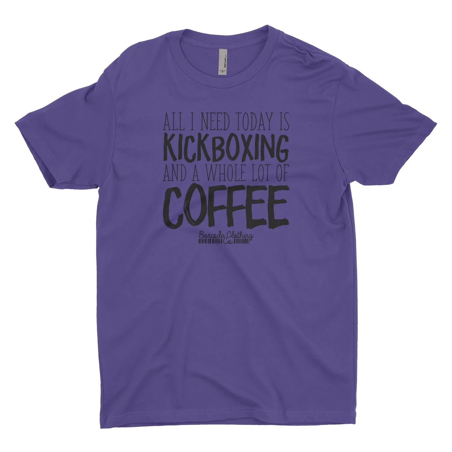 All I Need Today Kickboxing Coffee Blacked Out