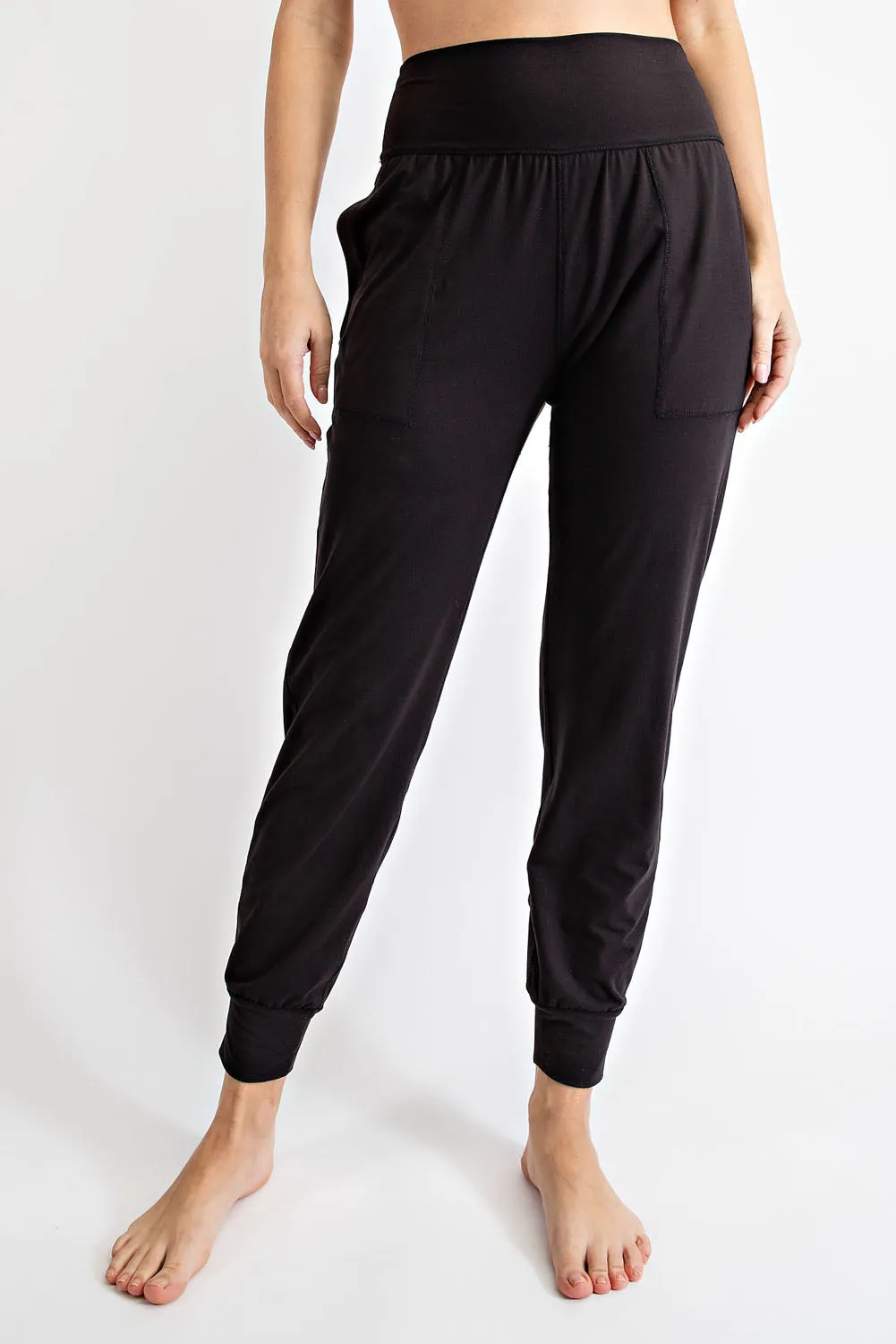 Black Athleisure Jogger