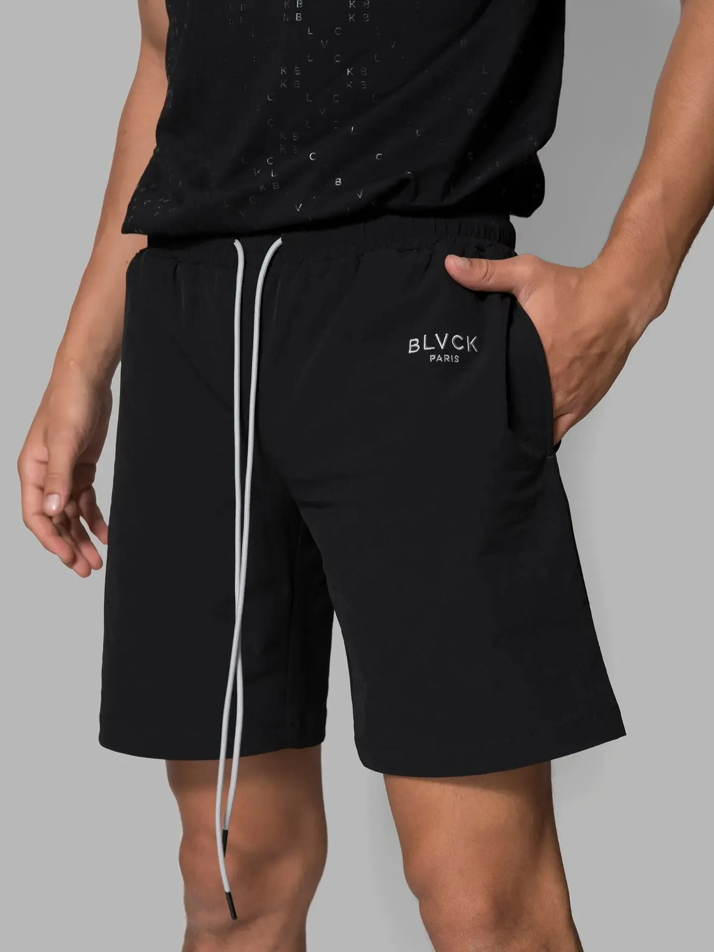 Blvck Track Shorts