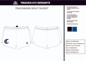 Charlotte-Christian-School Womens Split Track Short