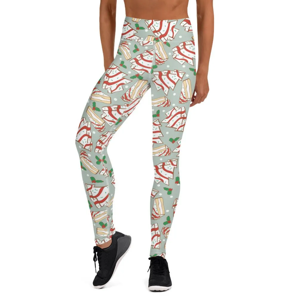 Christmas Tree Cakes Yoga Leggings