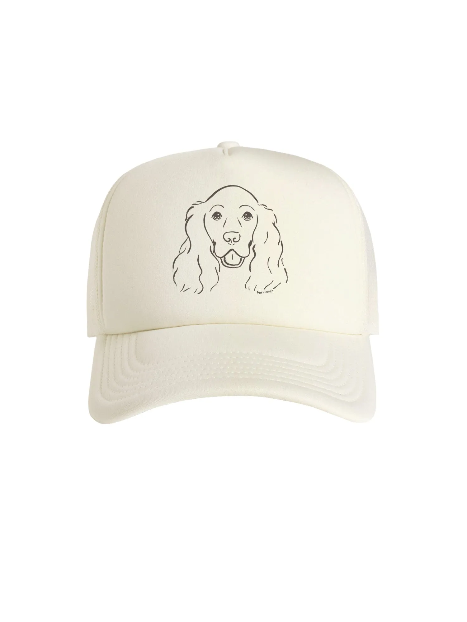 Cocker Spaniel Foam Trucker Cap