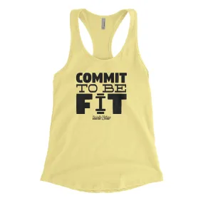 Commit To Be Fit Blacked Out