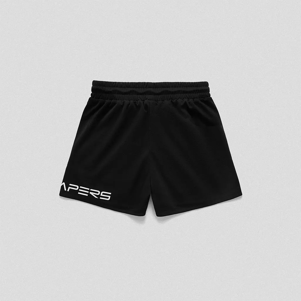 Core Mesh Training Shorts - Black/White