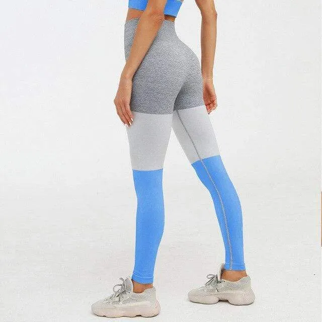 Express Contrast Seamless Gym Leggings