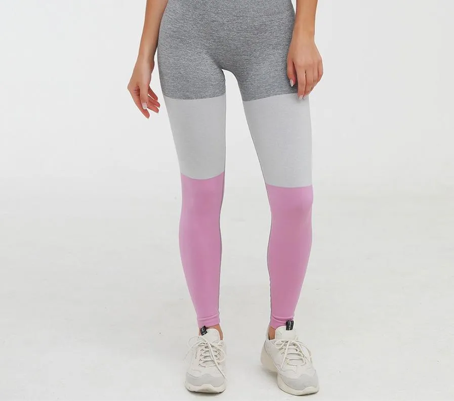 Express Contrast Seamless Gym Leggings