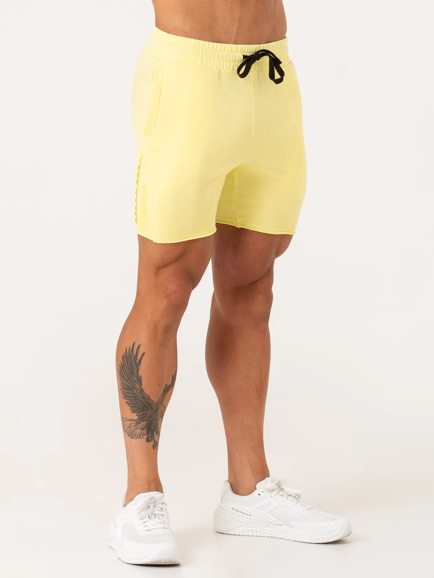 Force 6" Track Shorts - Lemon