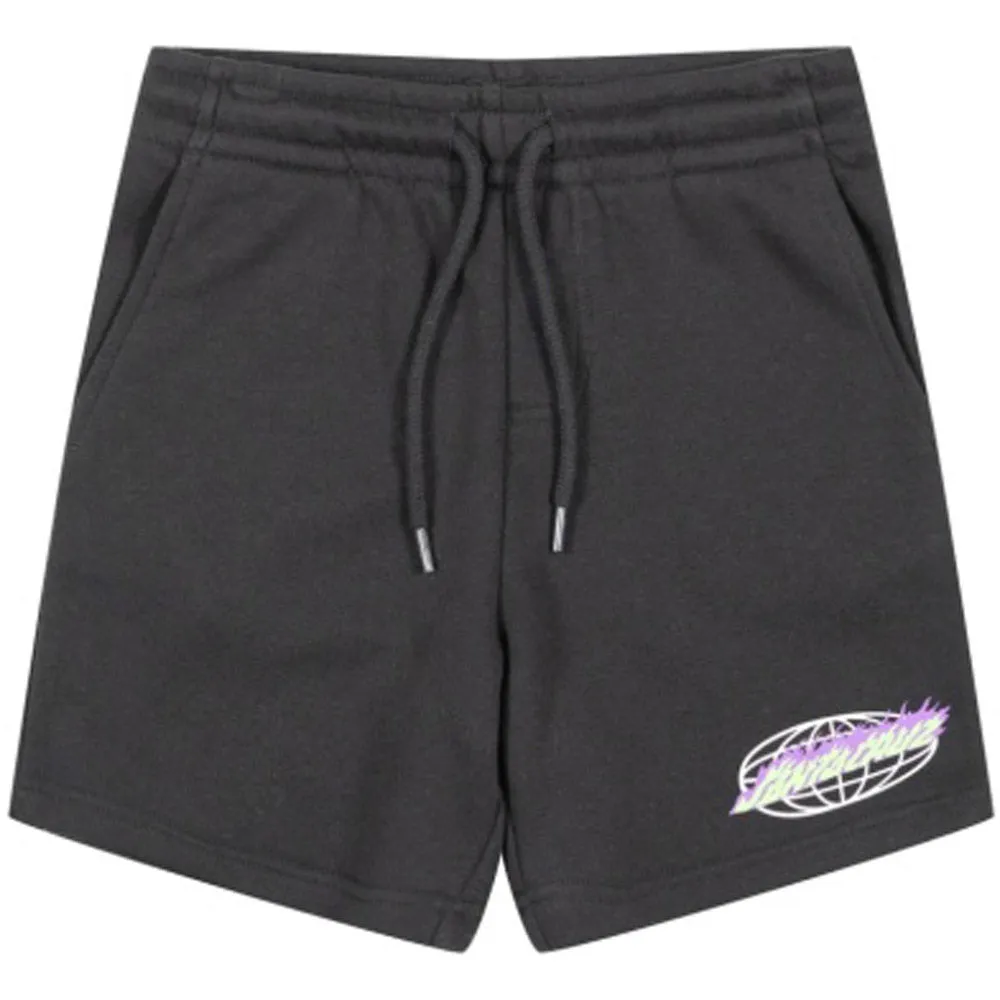 Global Flame Strip Track Shorts - Kids