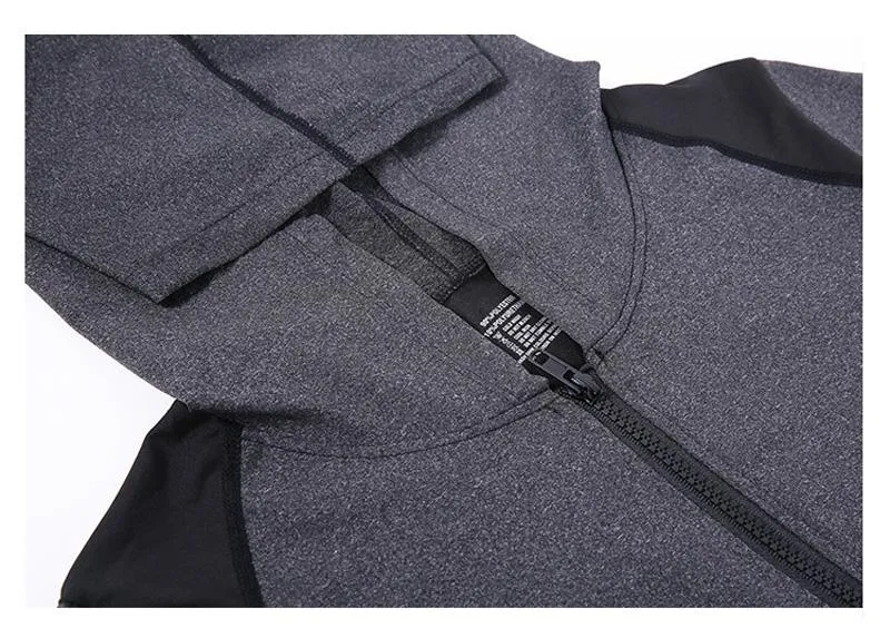 Grey Loose Fit Running Jacket