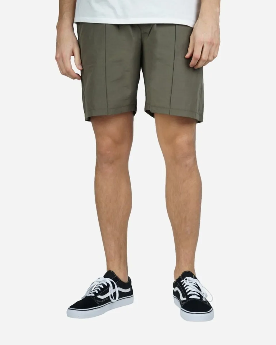 Hansi Track Shorts - Dusty Green