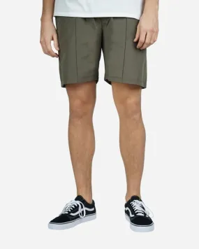 Hansi Track Shorts - Dusty Green