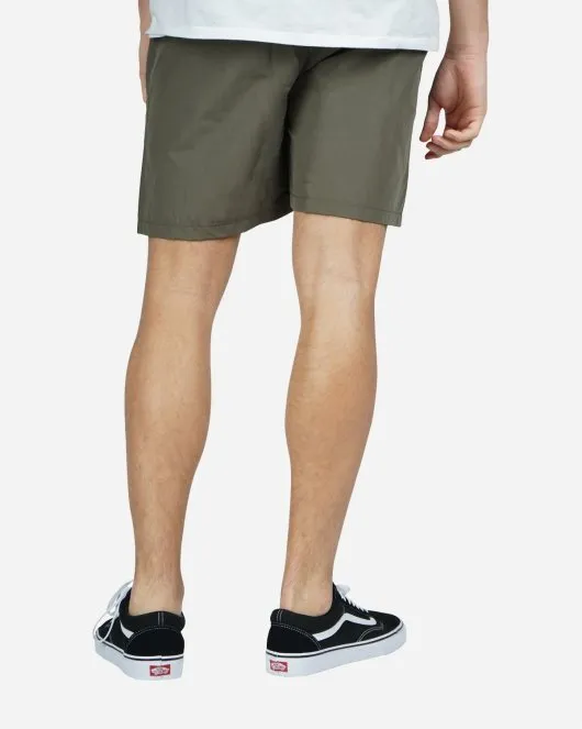 Hansi Track Shorts - Dusty Green