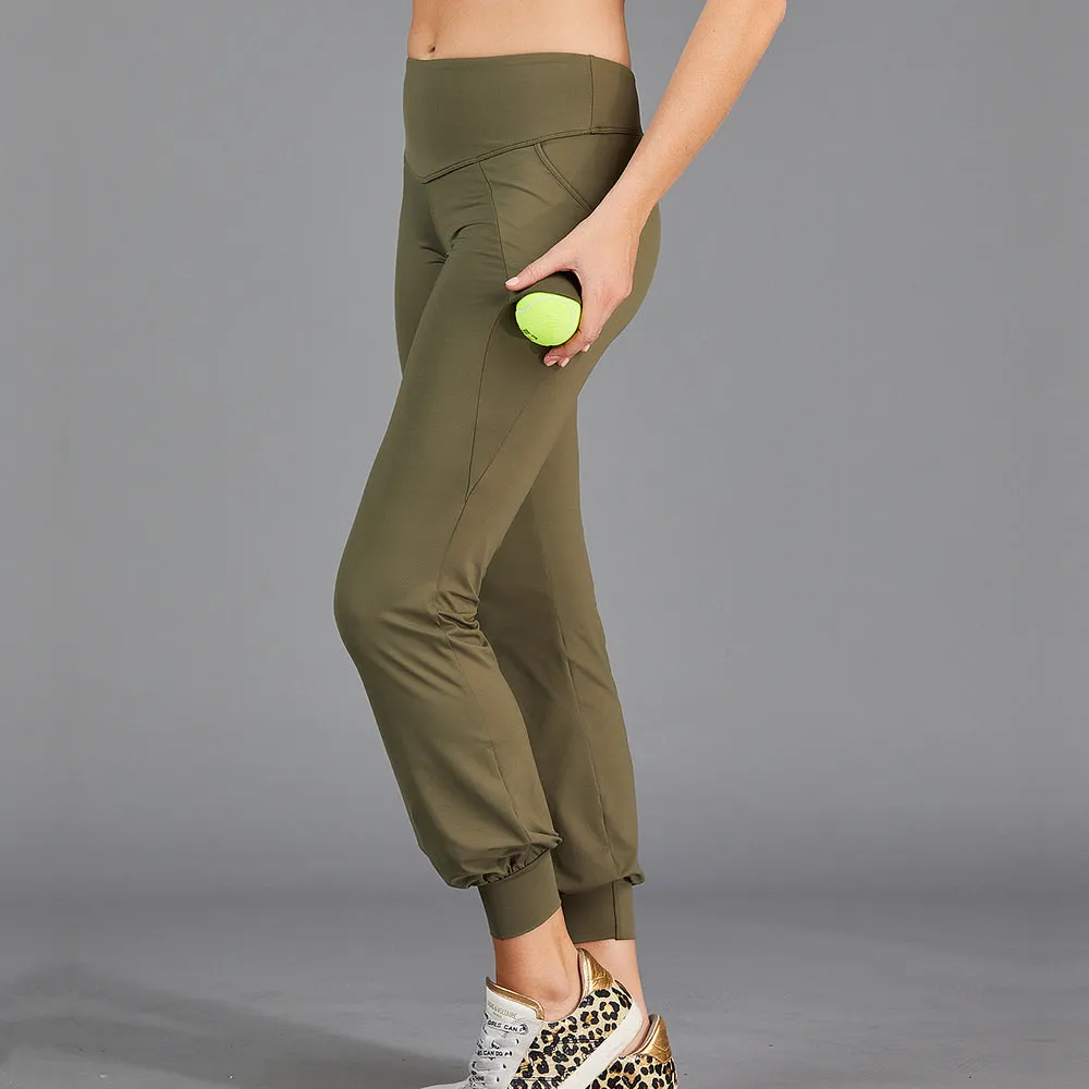 Jade Jogger Pant (army green)