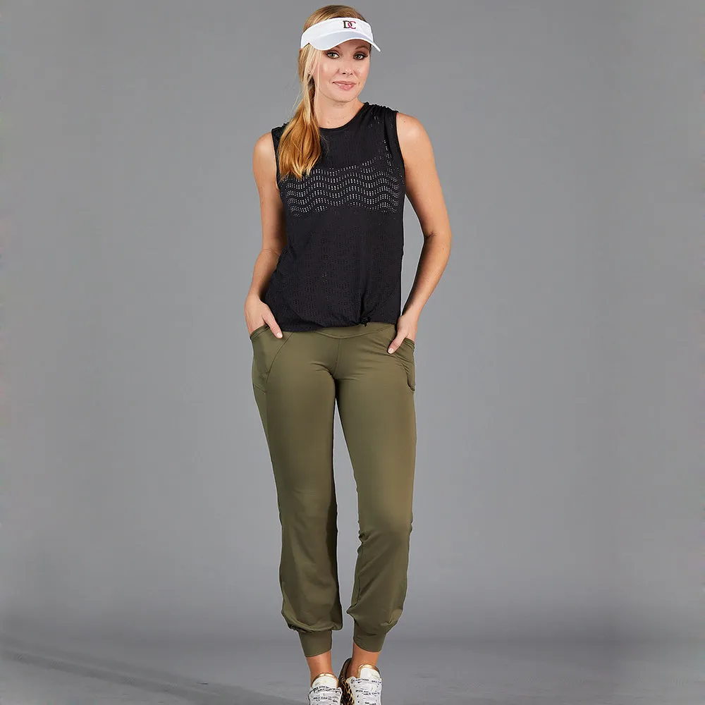 Jade Jogger Pant (army green)