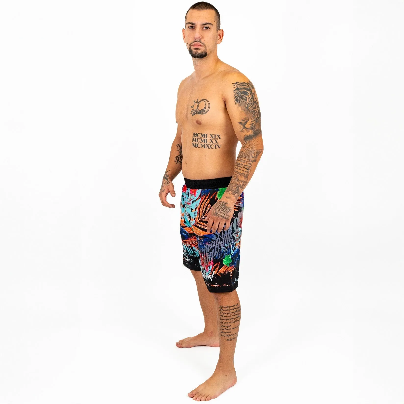 Knockout Tropical Training Shorts