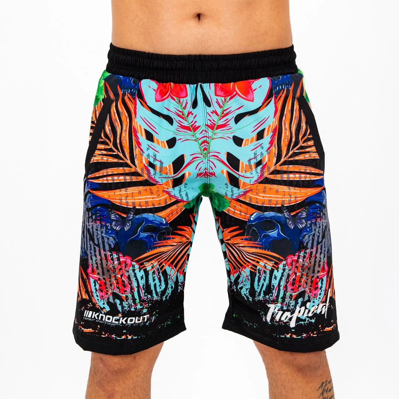 Knockout Tropical Training Shorts