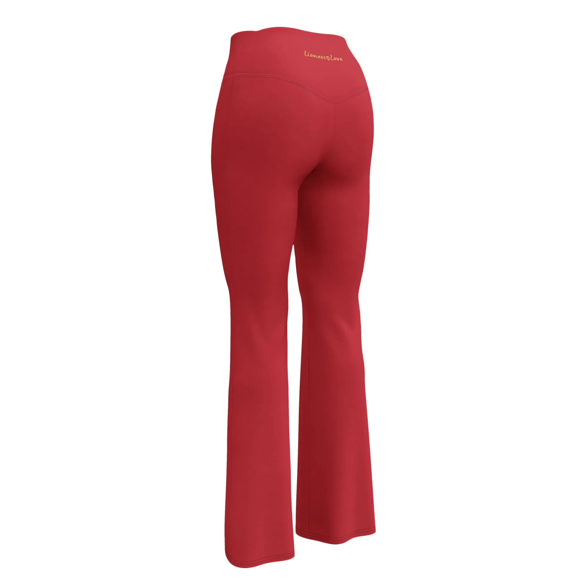 Maroon Flare leggings