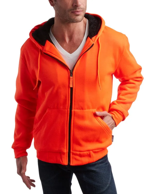 Men Neon Color Heavy Lined Hoodies Wholesale