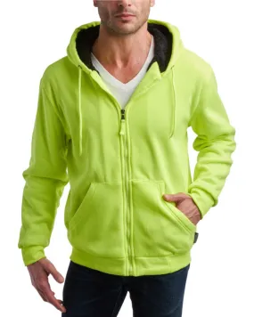 Men Neon Color Heavy Lined Hoodies Wholesale