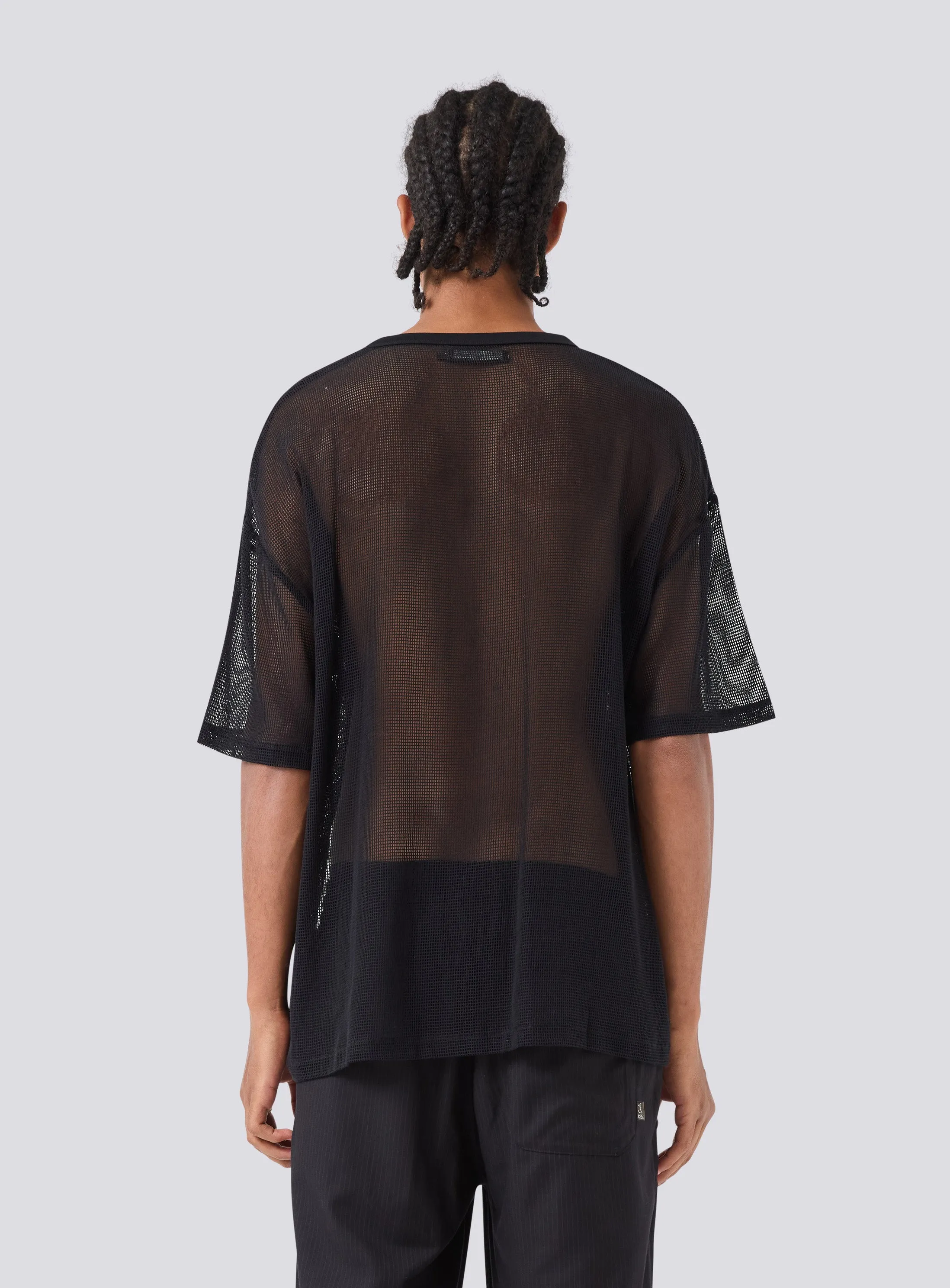 Mesh Tee Black