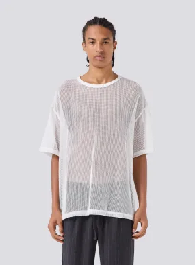 Mesh Tee White