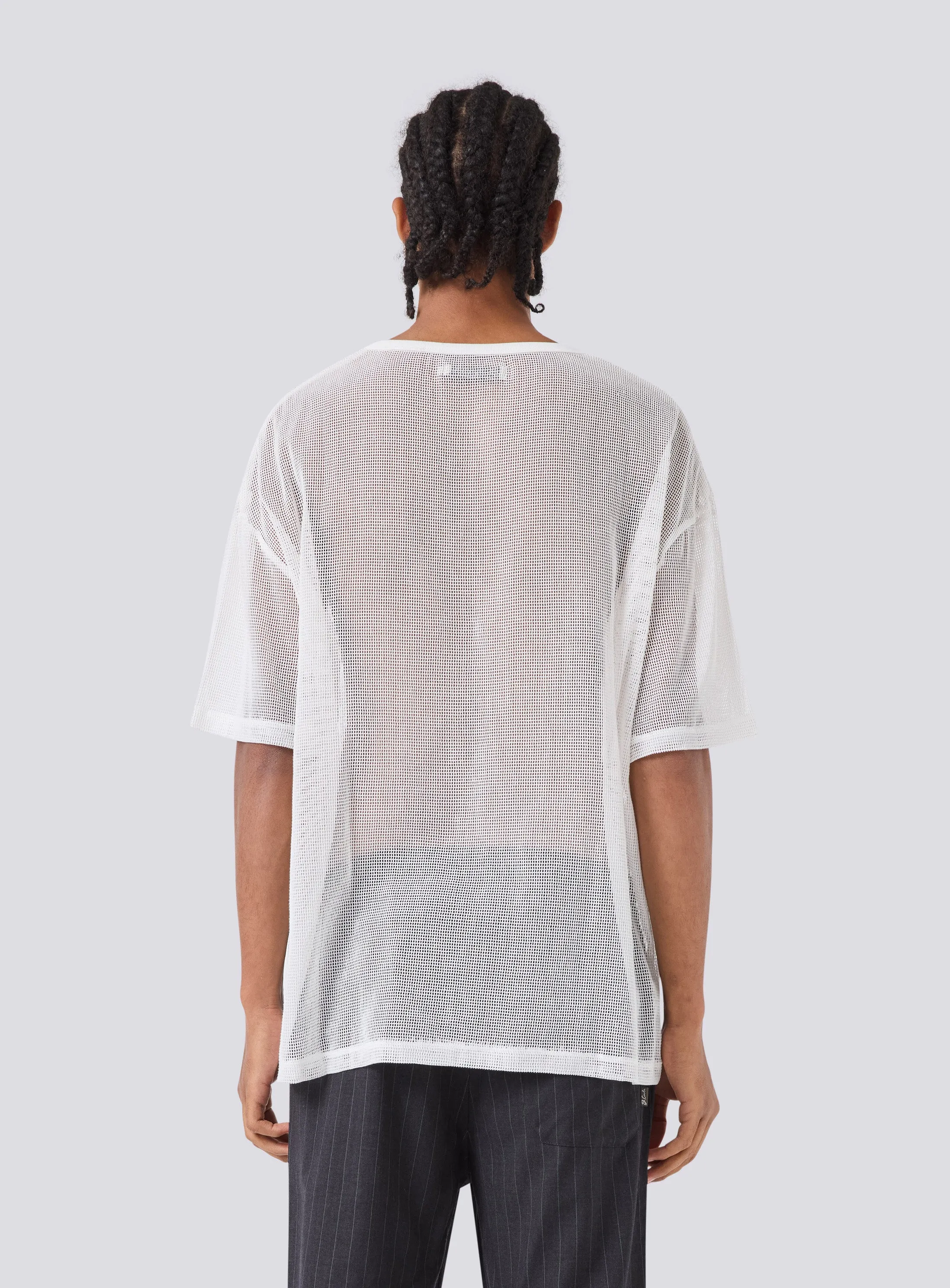 Mesh Tee White