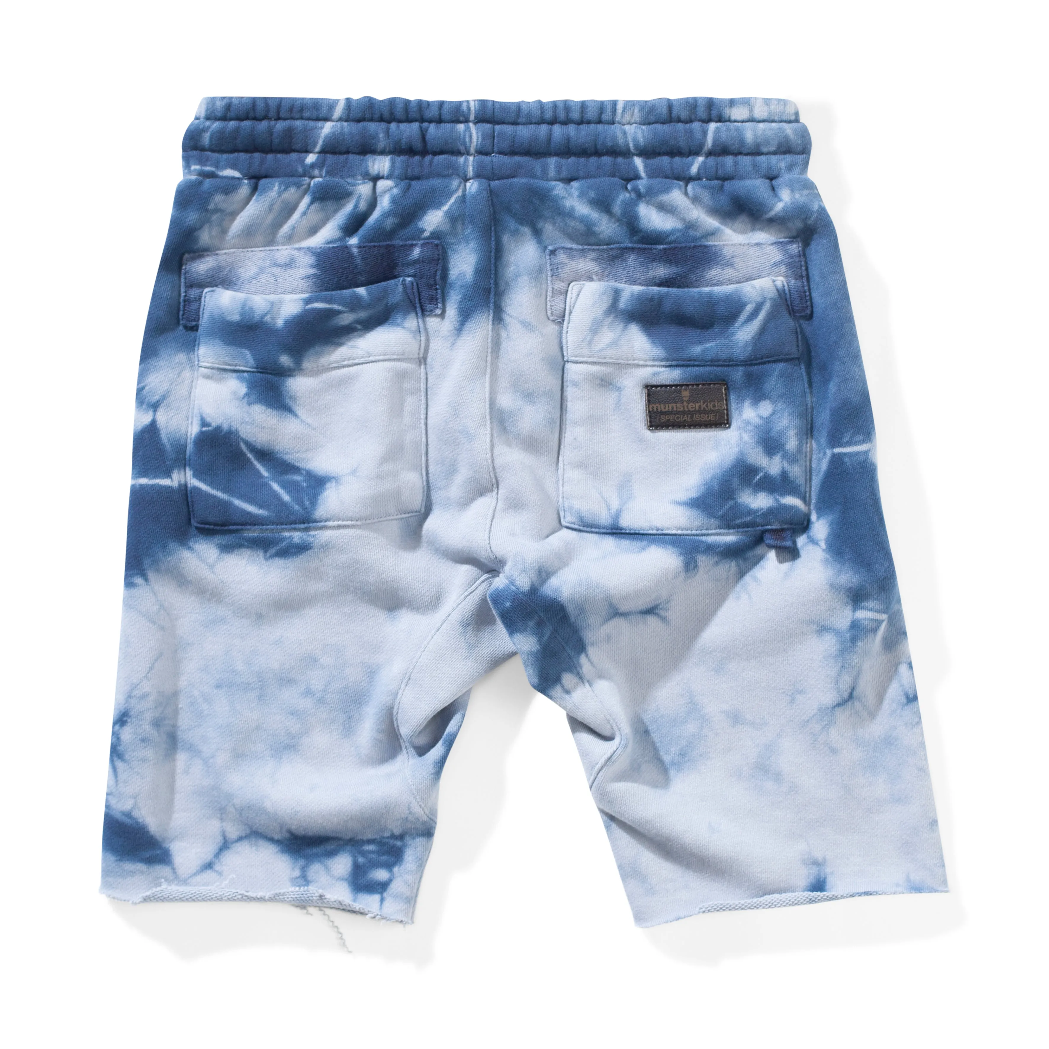 Munster Thrasher Track Shorts - Blue Dye