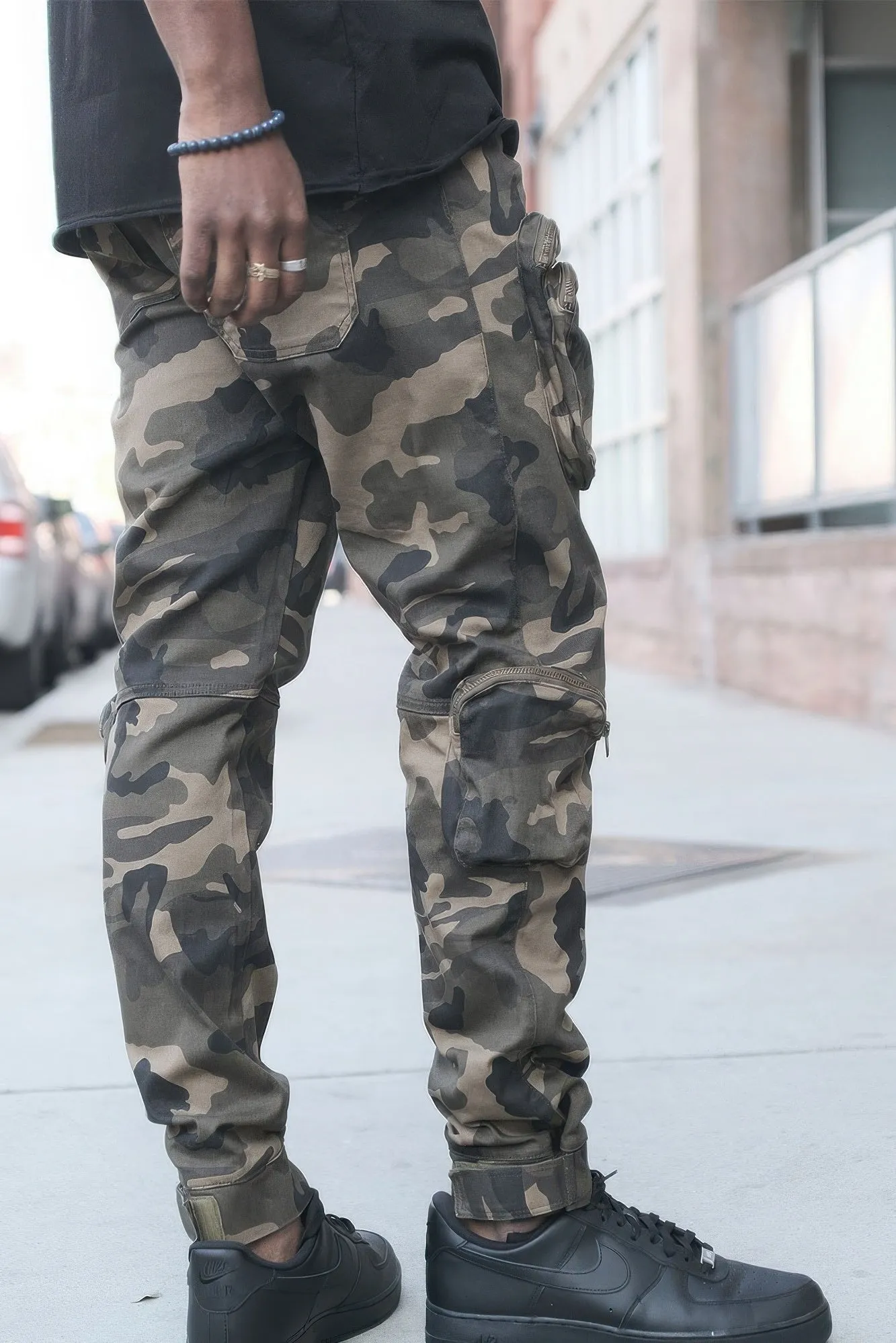 NicholesGifts Men's Camouflage Tactical Jogger Pants