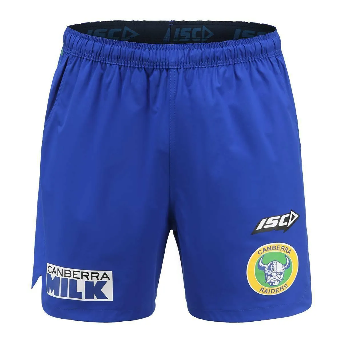 NRL 2021 Heritage Training Shorts - Canberra Raiders - Canberra Milk