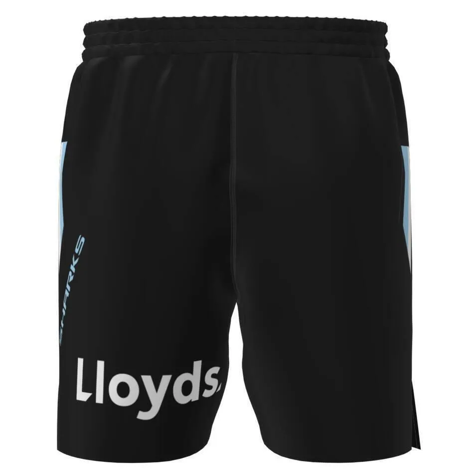 NRL 2023 Training Shorts - Cronulla Sharks - Adult - Rugby League - CLASSIC