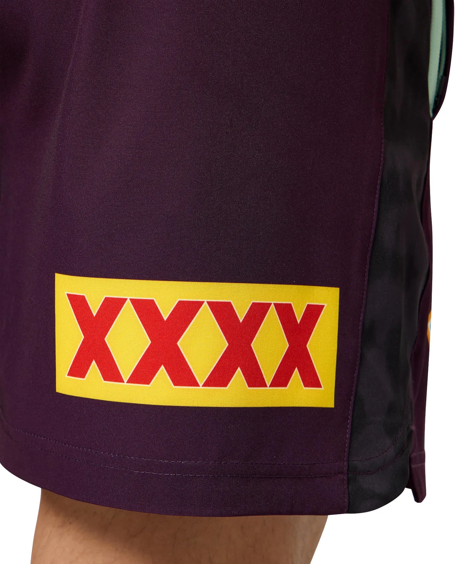 NRL 2025 Training Shorts - Brisbane Broncos - Adult - Mens