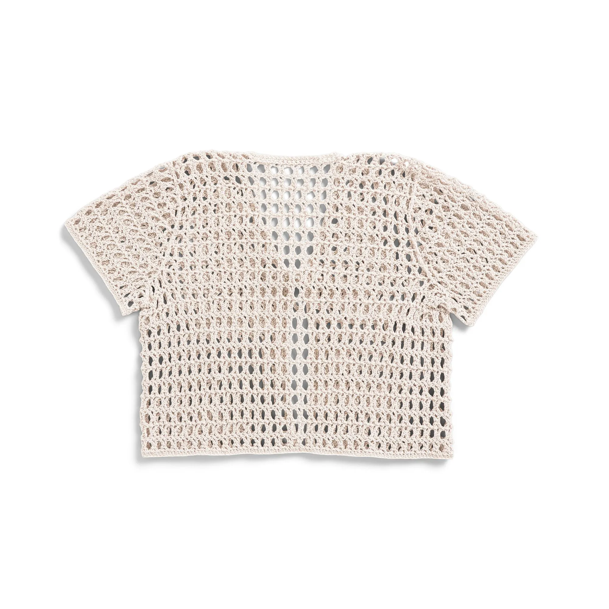 Patons Crochet Mesh Beachside Cardigan