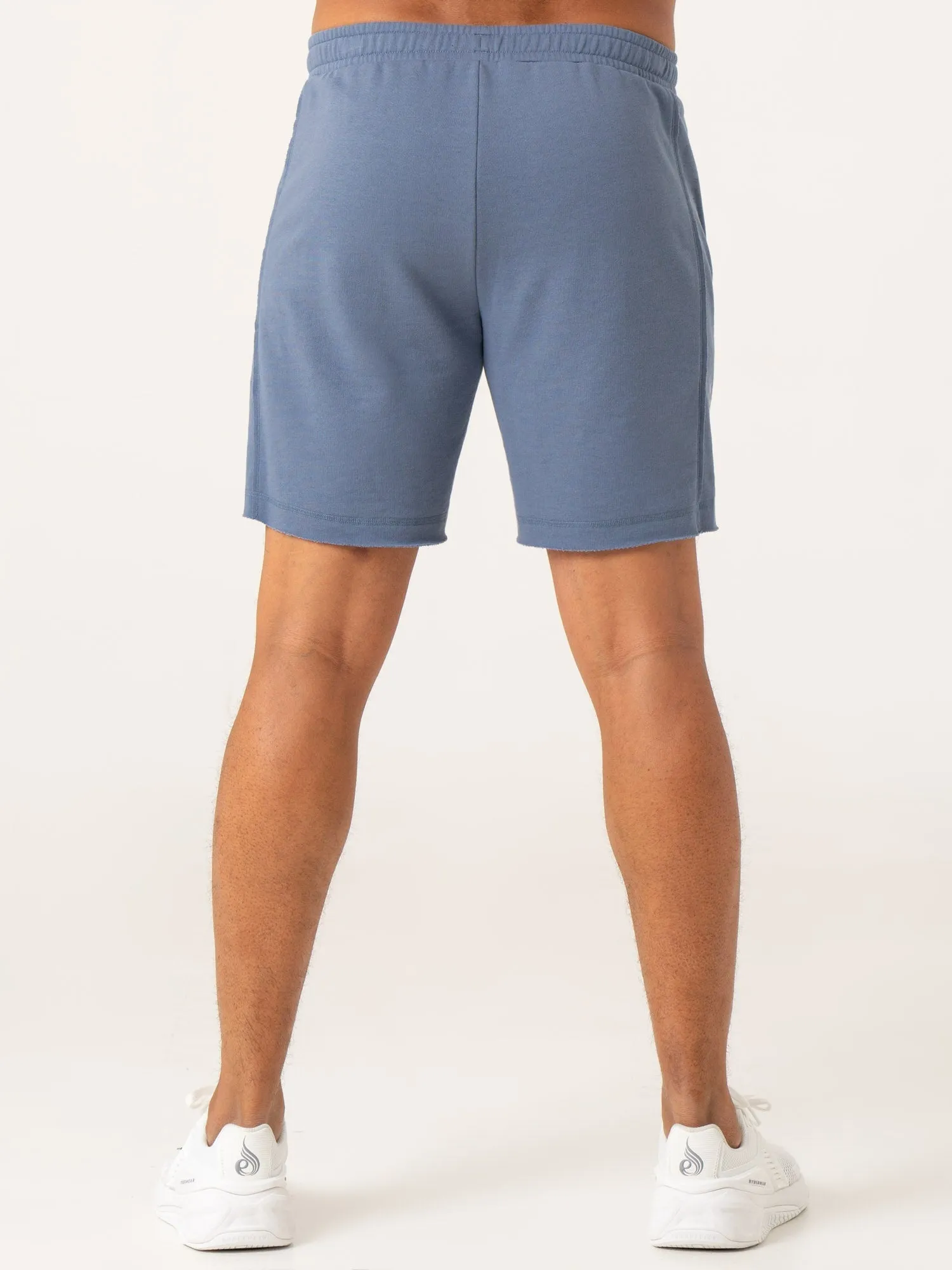 Pursuit Track Shorts - Denim Blue