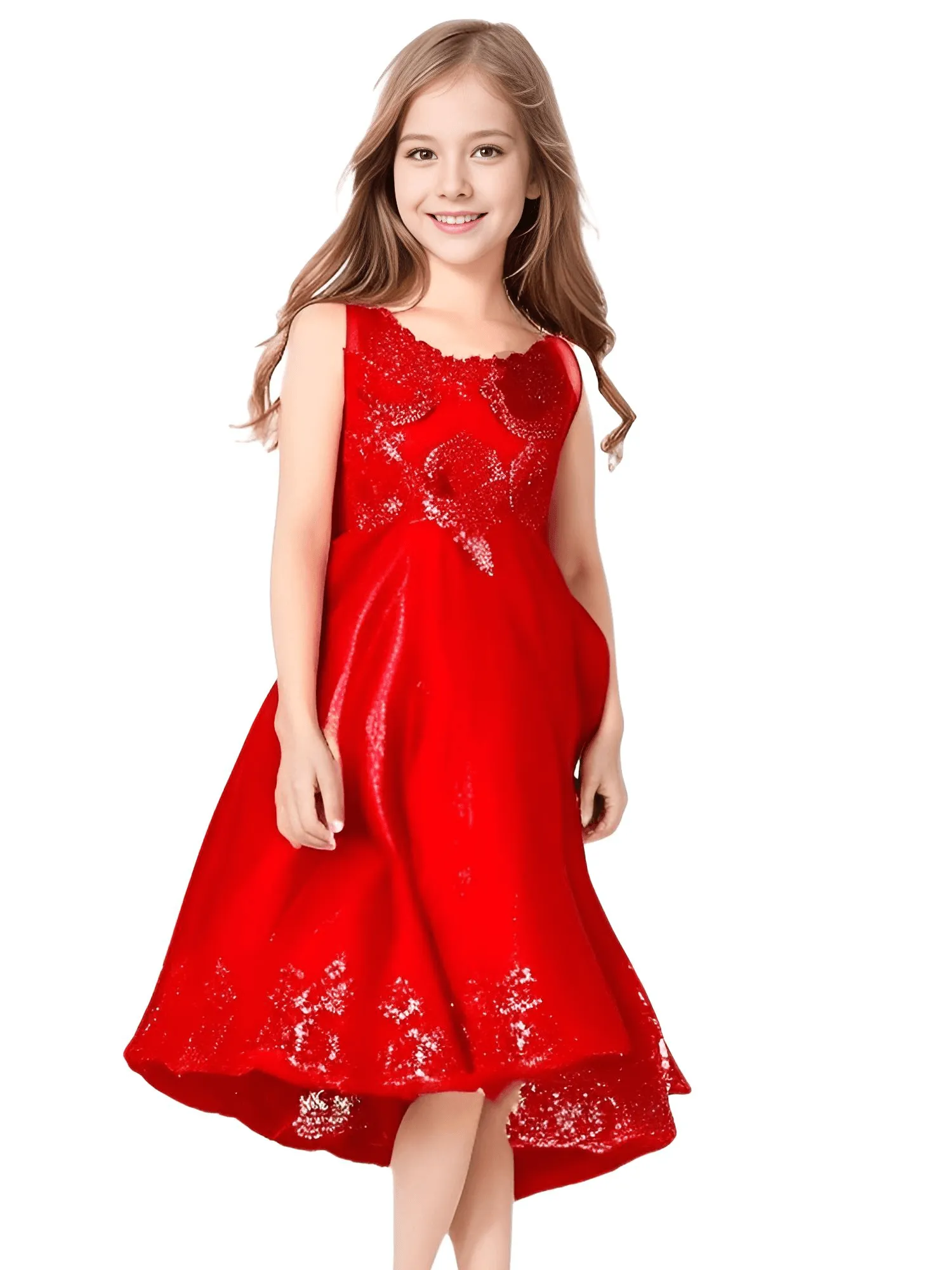 Sleeveless Party Dresses For Girls