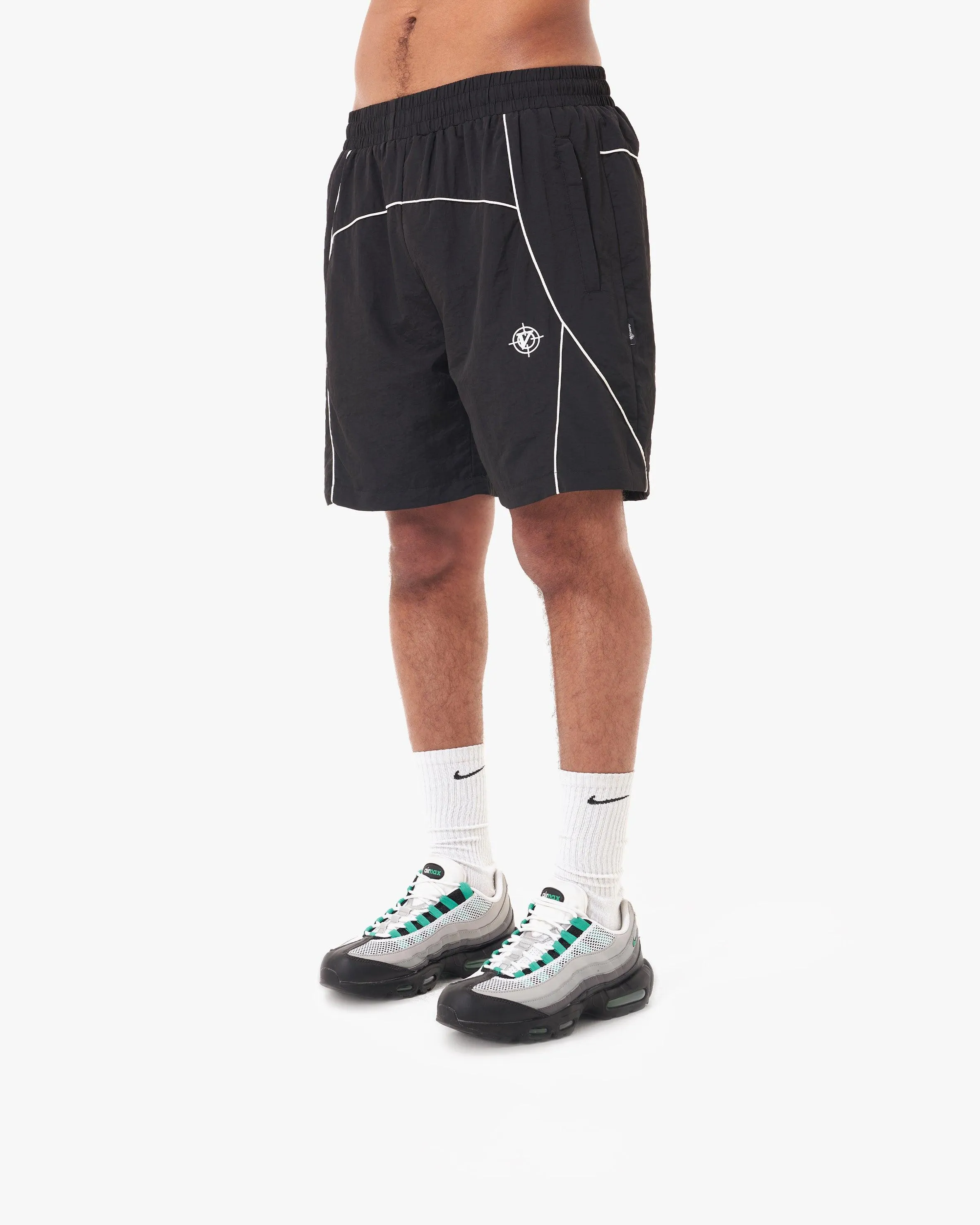 TRACK SHORTS BLACK