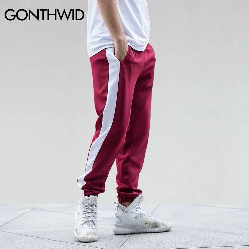 White Stripe Jogger