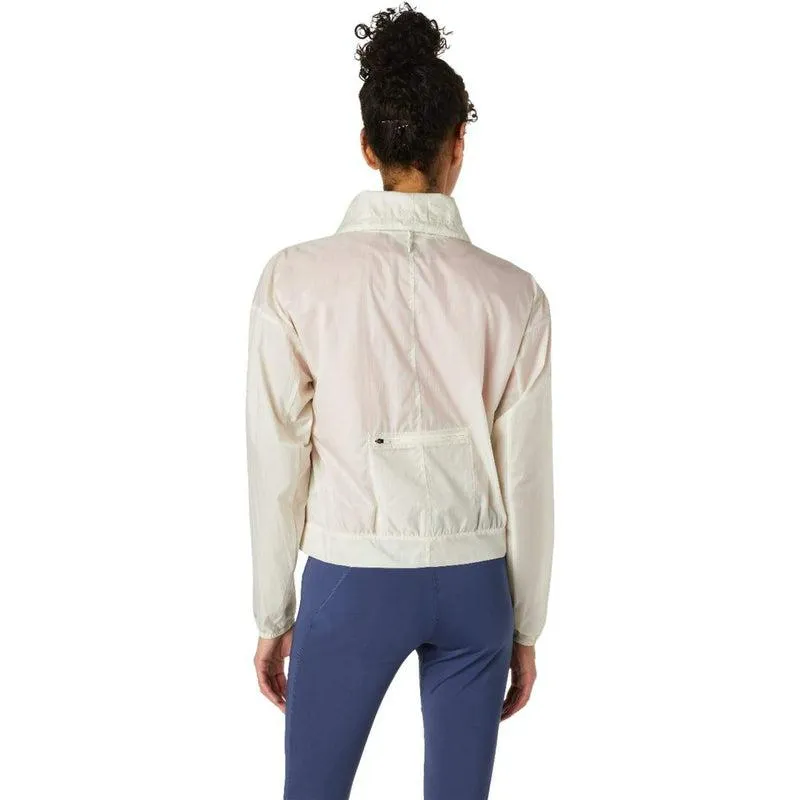 Women's RUN Jacket - Birch/Smokey Rose